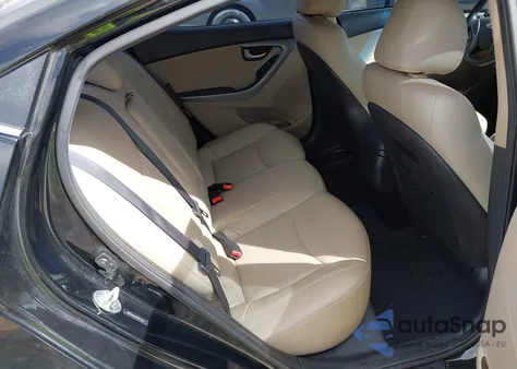 2014 Hyundai Elantra Limited из США, поврежденный, VIN 5NPDH4AEXEH474267